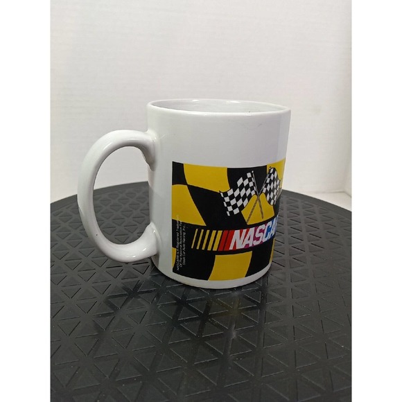 VINTAGE 1998 NASCAR Racing Lamp Tire Desk Lamp, and NASCAR Mug. No Lamp Shade - Picture 9 of 16
